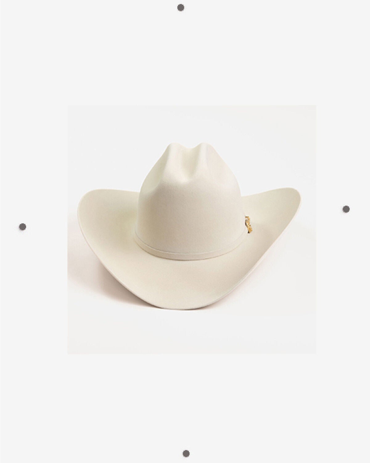 Image #3 - Larry Mahan Opulento 30X Felt Cowboy Hat, Silver Belly, hi-res