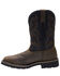 Image #3 - Wolverine Men's Rancher Waterproof Western Work Boots - Soft Toe, Black, hi-res