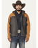 Image #1 - Cinch Men's Hooded Softshell Jacket, Charcoal, hi-res