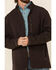 Cody James Men's Brown Steamboat Softshell Bonded Zip Front Jacket, Brown, hi-res