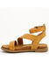 Image #3 - Very G Women's Sylvie Tooled Sandals, Tan, hi-res