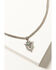 Image #1 - Shyanne Women's Silver Dakota Longhorn Necklace, Silver, hi-res