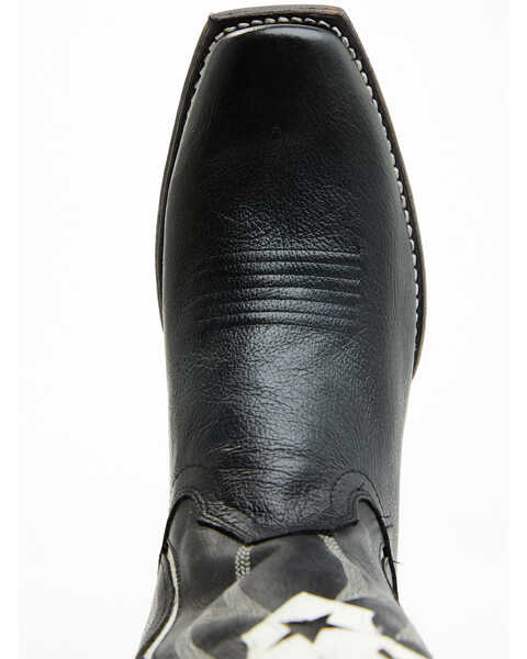 Image #6 - Moonshine Spirit Men's Taurus Western Boots - Square Toe, Black, hi-res
