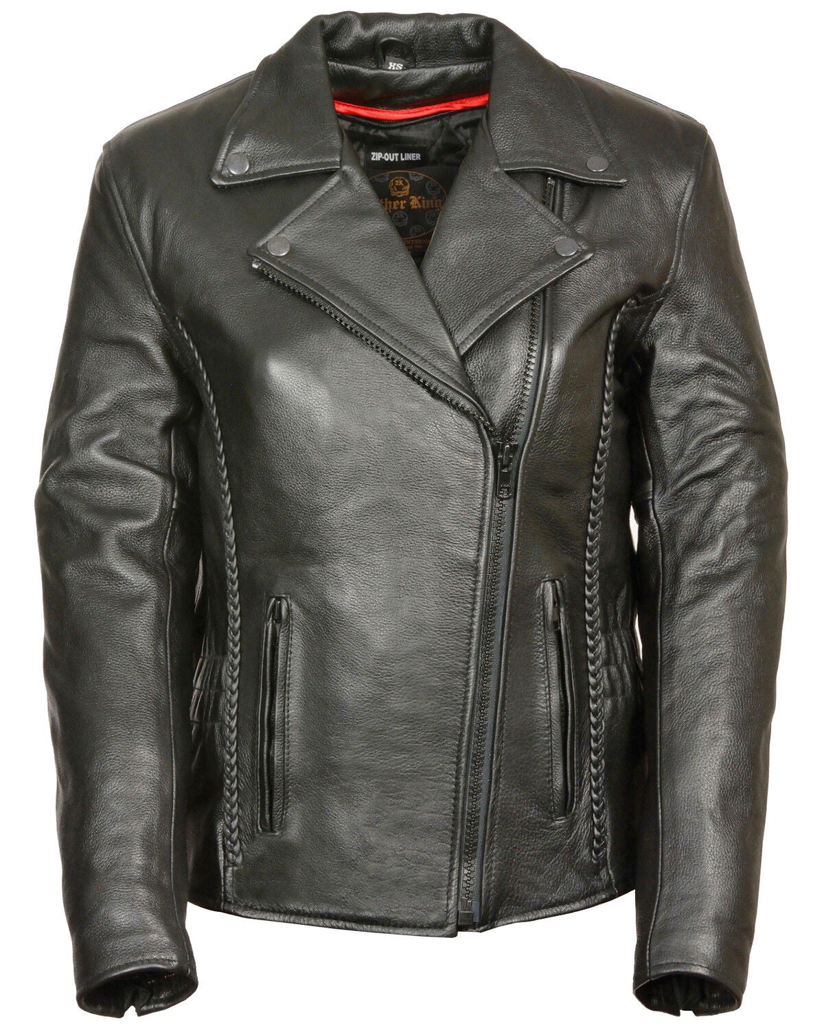 Milwaukee Leather Women's Braid \u0026 Stud 