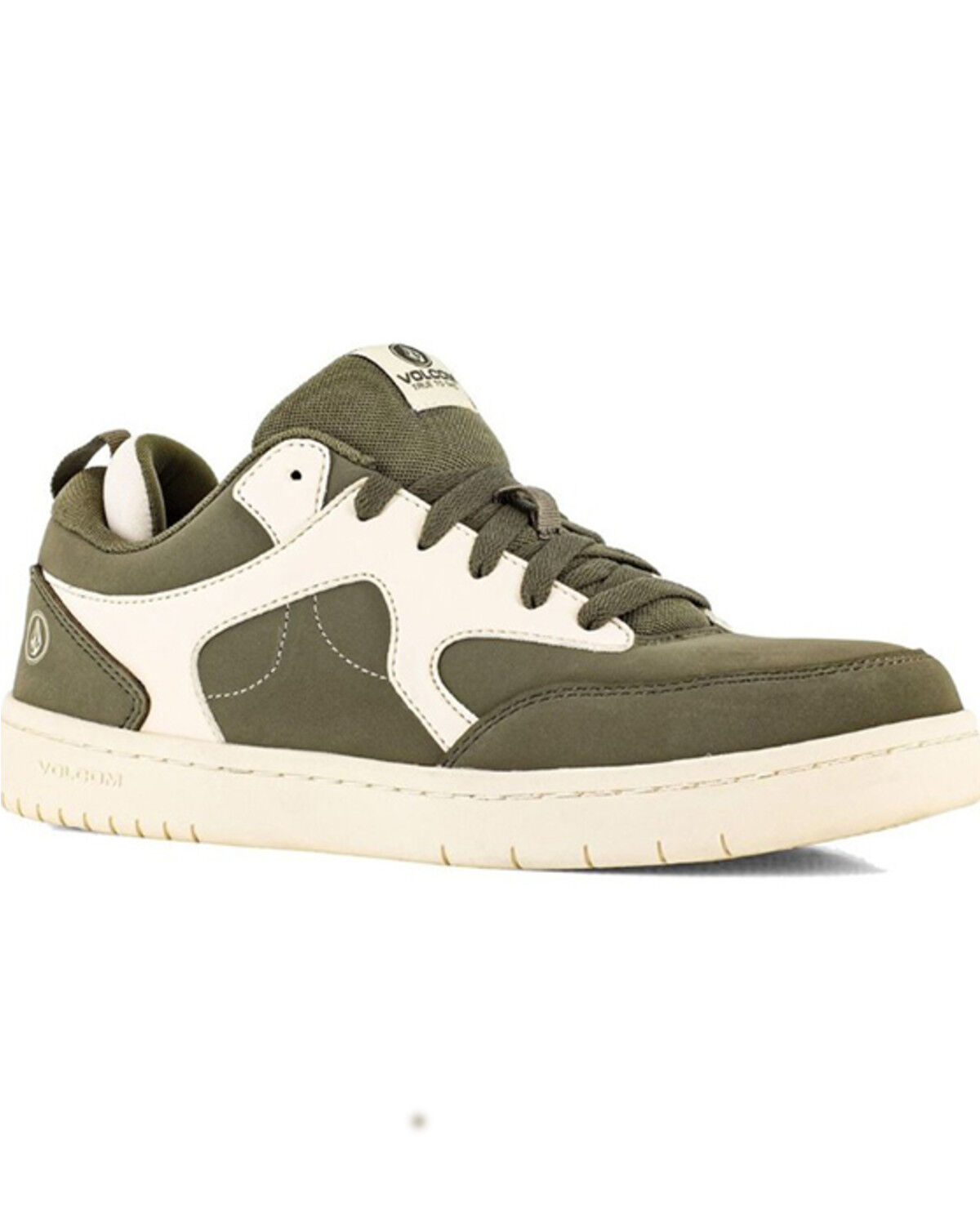 Image #1 - Volcom Men's Vitals Skate Inspired Work Shoes - Composite Toe, Light Grey, hi-res