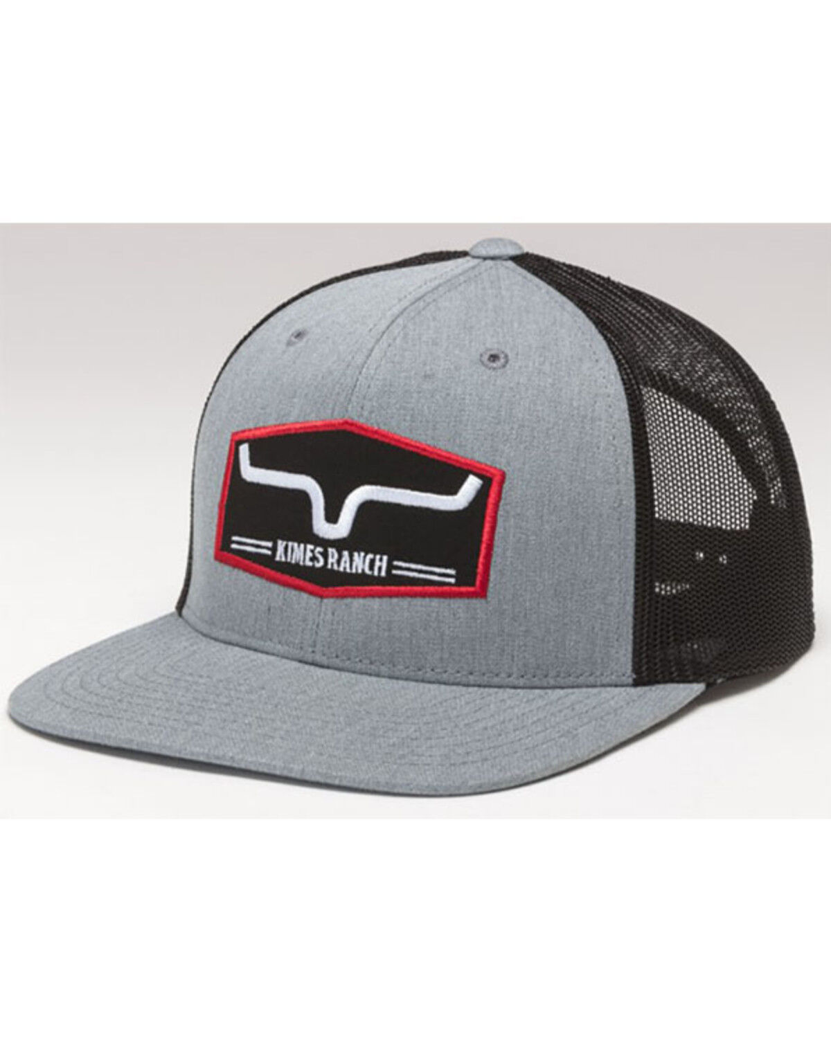 Image #1 - Kimes Ranch Men's Replay Mesh Back Trucker Cap, Grey, hi-res