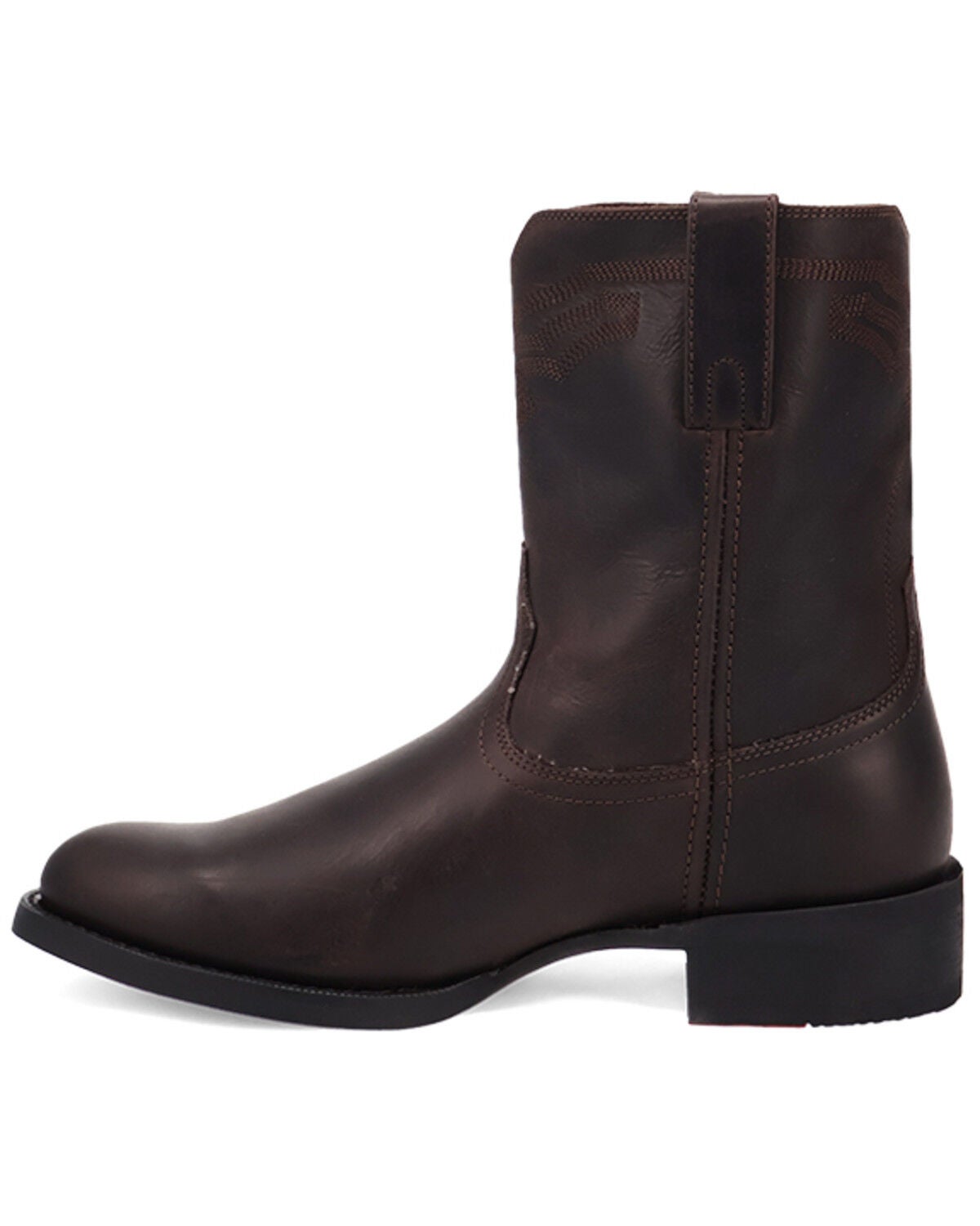 Image #3 - Laredo Men's Obsidian League Performance Roper Ankle Boots - Round Toe, Brown, hi-res
