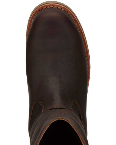 Image #6 - Chippewa Men's Serious Plus Waterproof Western Work Boots - Composite Toe, Brown, hi-res