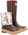 Image #1 - Xtrtatuf Women's Fishe® Wear Legacy 15" Boots - Round Toe , Brown, hi-res