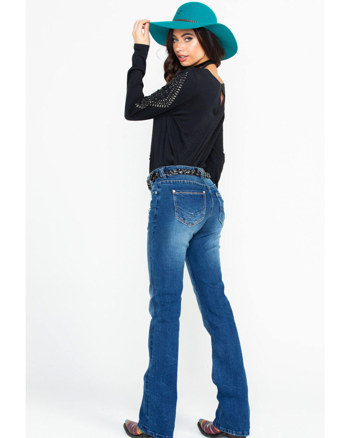 Criss Cross Bootcut Jeans | Sheplers