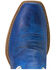 Image #4 - Ariat Women's Salina Performance Western Boots - Square Toe, Blue/white, hi-res