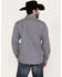 Resistol Men's Northway Checkered Print Long Sleeve Button-Down Western Shirt , Navy, hi-res