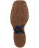 Image #7 - Tony Lama Men's Prescott Exotic Pirarucu Western Boots - Broad Square Toe, Chocolate, hi-res