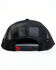 Image #3 - RopeSmart Men's Red & Heather Gray Flag Patch Mesh-Back Trucker Cap, Heather Grey, hi-res