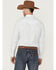 Image #4 - Gibson Men's Fine Vine Stripe Long Sleeve Snap Western Shirt, Cream, hi-res