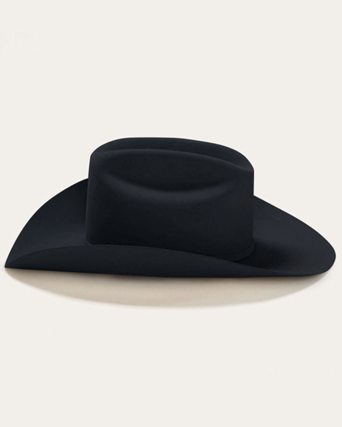 Image #2 - Stetson Diamante 1000X Fur Felt Cowboy Hat, Black, hi-res