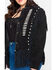 Image #6 - Liberty Wear Bone Bead & Fringe Leather Jacket - Plus, , hi-res