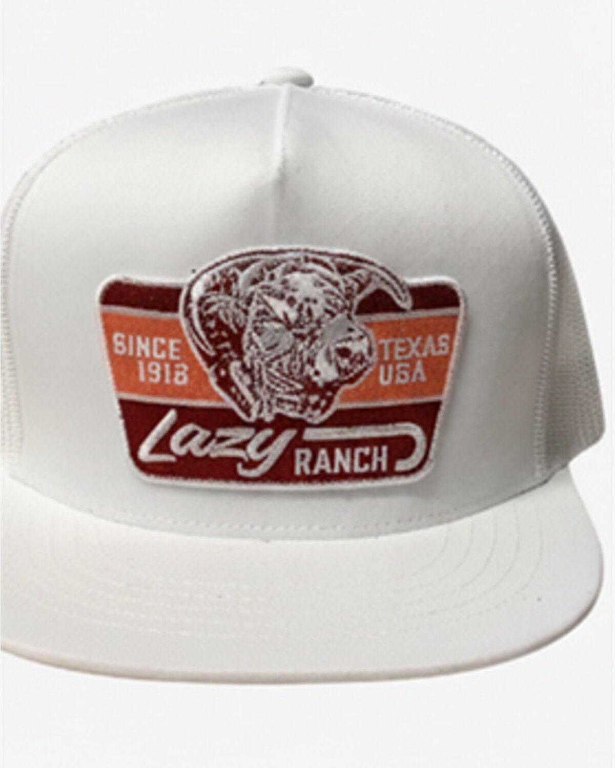 Lazy J Ranch Wear Boys' Texas Ball Cap, White, hi-res