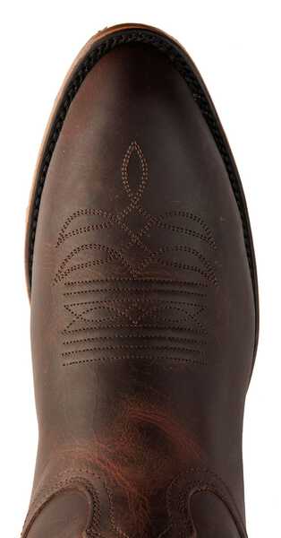Image #6 - Boulet Copper Cowboy Boots - Medium Toe, , hi-res
