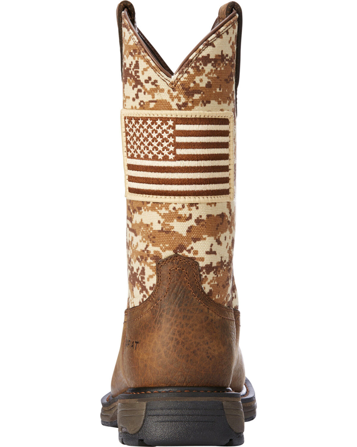 ariat camo flag boots