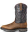 Image #2 - Ariat Men's Rye WorkHog® XT VentTEK Waterproof Western Work Boots - Soft Toe, Brown, hi-res