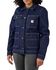 Image #1 - Carhartt Women's Rugged Flex Relaxed Fit Denim Jacket, Blue, hi-res