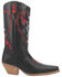 Image #2 - Dingo Women's Queen A Hearts Western Boots - Snip Toe , Black, hi-res