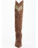 Image #4 - Wonderwest Women's Giselle Tall Western Boots - Pointed Toe , Taupe, hi-res