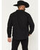 Image #4 - Levi's Men's New Black Rinse Classic Long Sleeve Snap Western Shirt, Black, hi-res