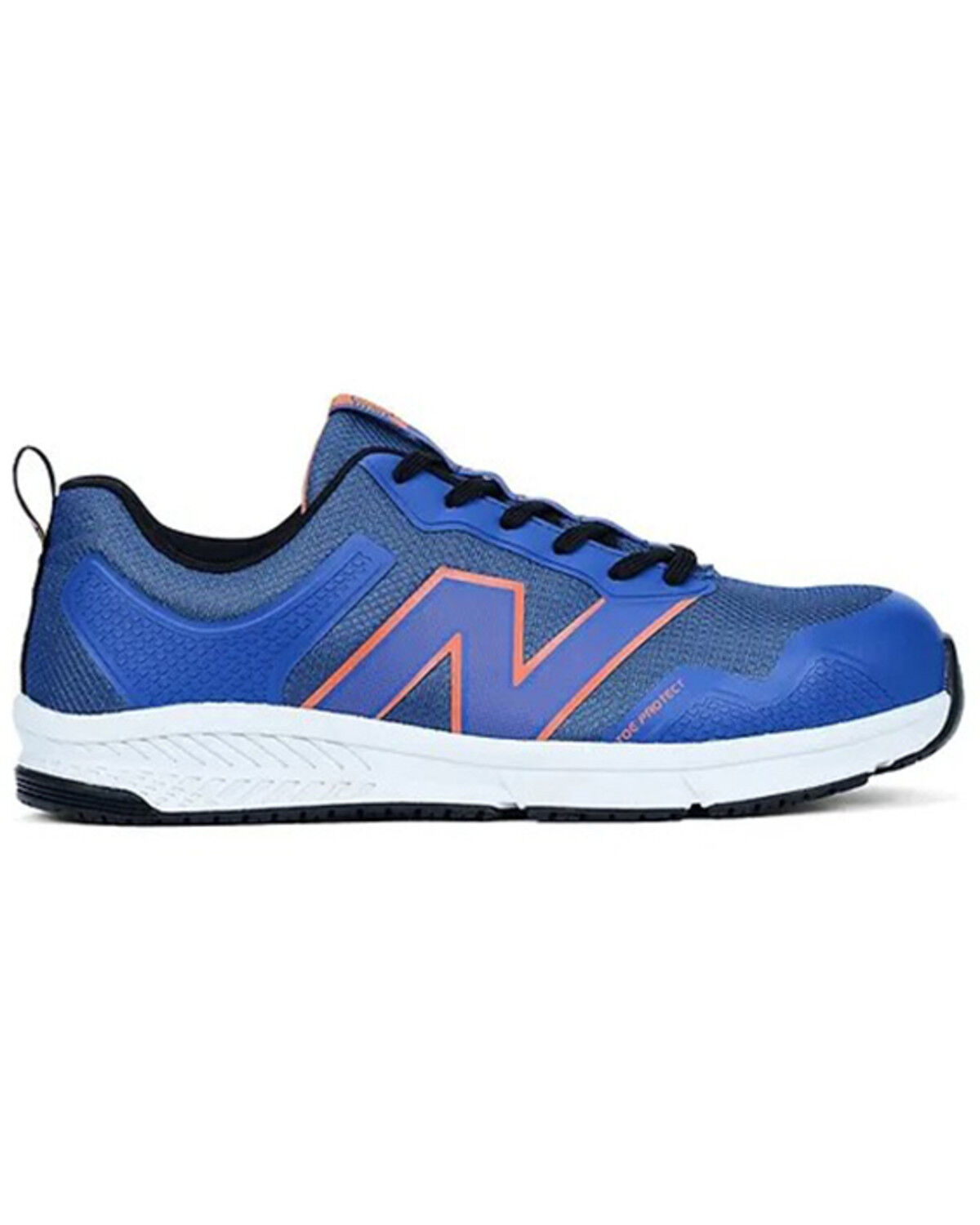 Image #2 - New Balance Men's Evolve Work Shoes - Alloy Toe, Blue, hi-res