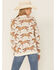 Image #3 - Show Me Your Mumu White & Brown Running Horses Crewneck Sweater, , hi-res