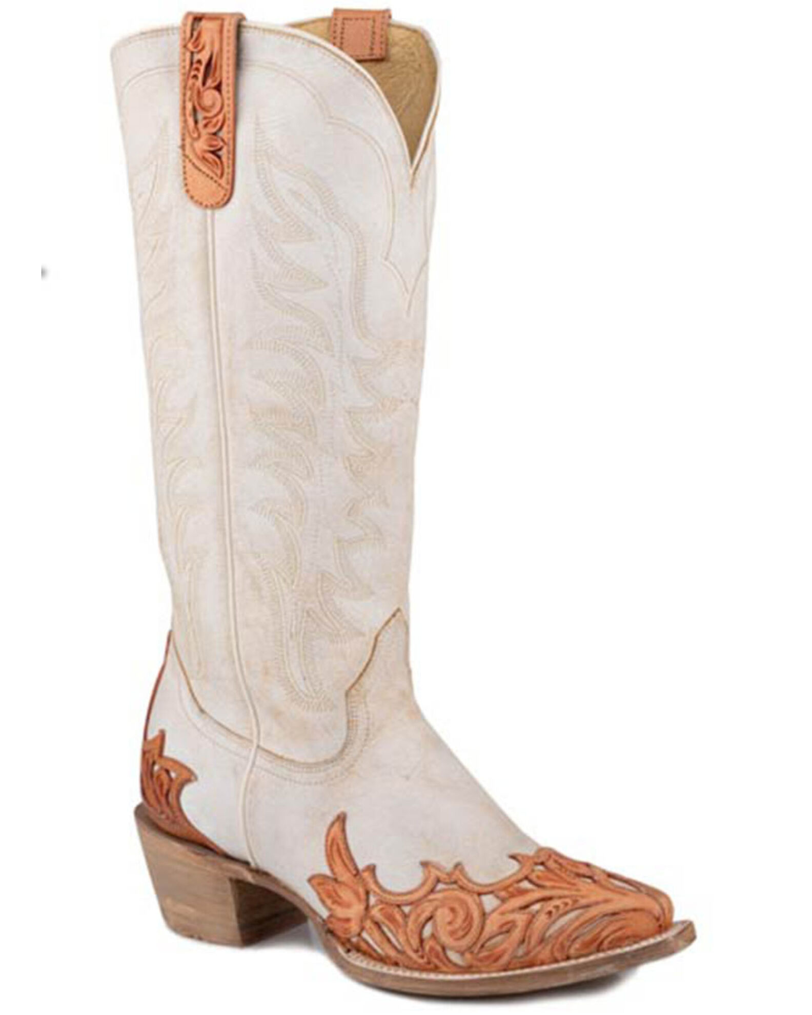 Roper Women s The Natural Tall Western Boots Snip Toe Sheplers