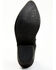 Image #7 - Carborca Silver by Liberty Black Women's Loren Tonal Floral Embroidered Western Fashion Booties - Snip Toe, Black, hi-res
