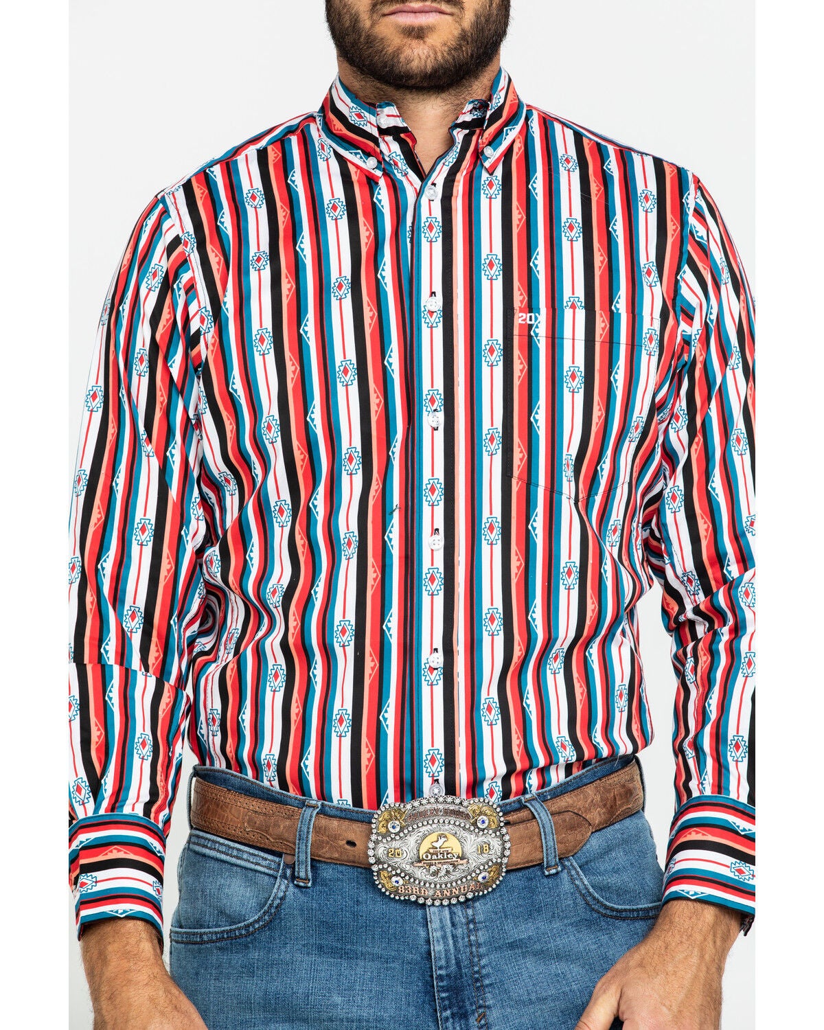 wrangler aztec shirts