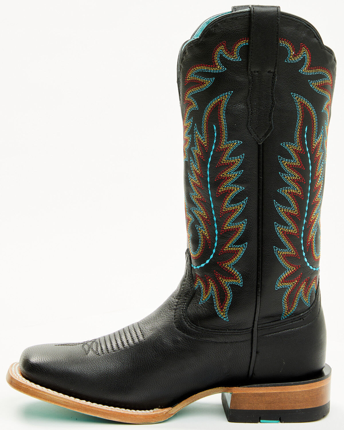 Image #3 - Ariat Women's Frontier Tilly Western Boots - Broad Square Toe, Black, hi-res