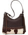 Image #1 - American West Women's Wild Horses Shoulder Handbag, Multi, hi-res