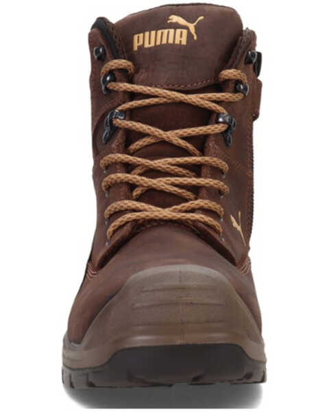 Image #4 - Puma Safety Men's Conquest CTX High Waterproof Work Boots - Soft Toe, Brown, hi-res