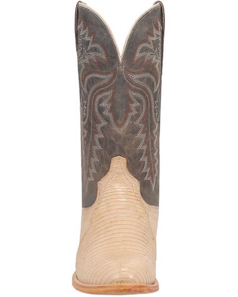 Image #4 - Dan Post Men's Exotic Lizard Western Boots - Medium Toe, Sand, hi-res