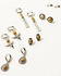 Image #1 - Shyanne Women's Americana Earring Set, Silver, hi-res