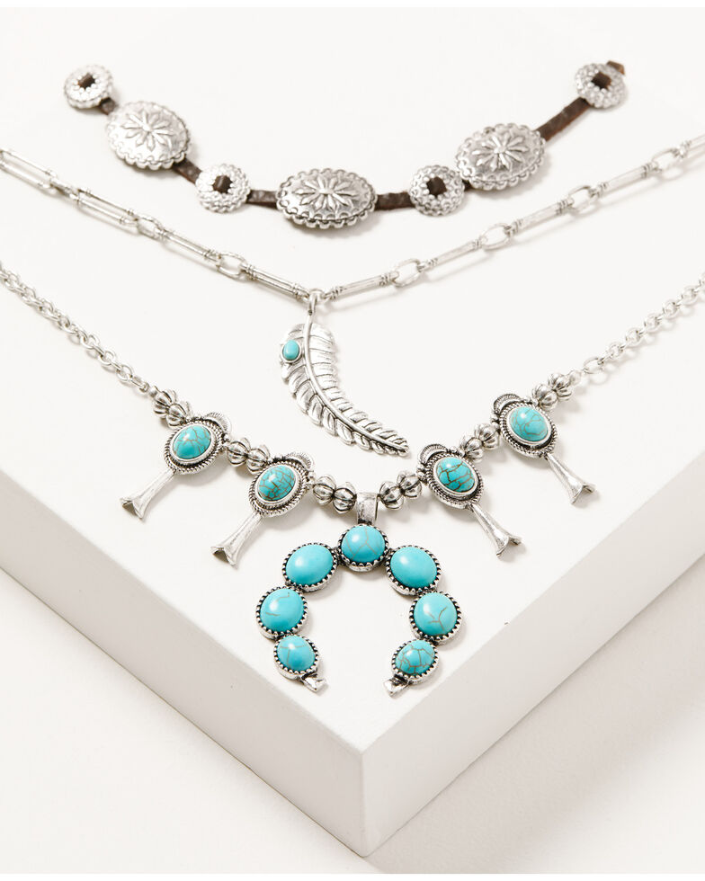 Idyllwind Women's Only Here Tonight Necklace, Silver, hi-res
