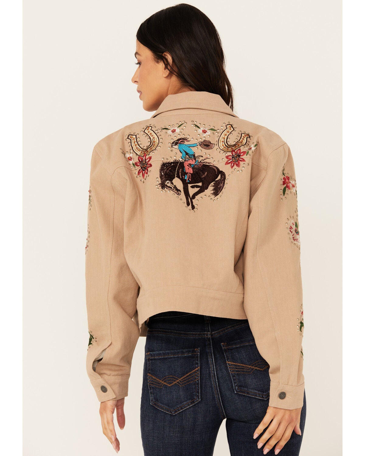 Image #5 - Idyllwind Women's Yancey Embellished Lightweight Jacket, , hi-res