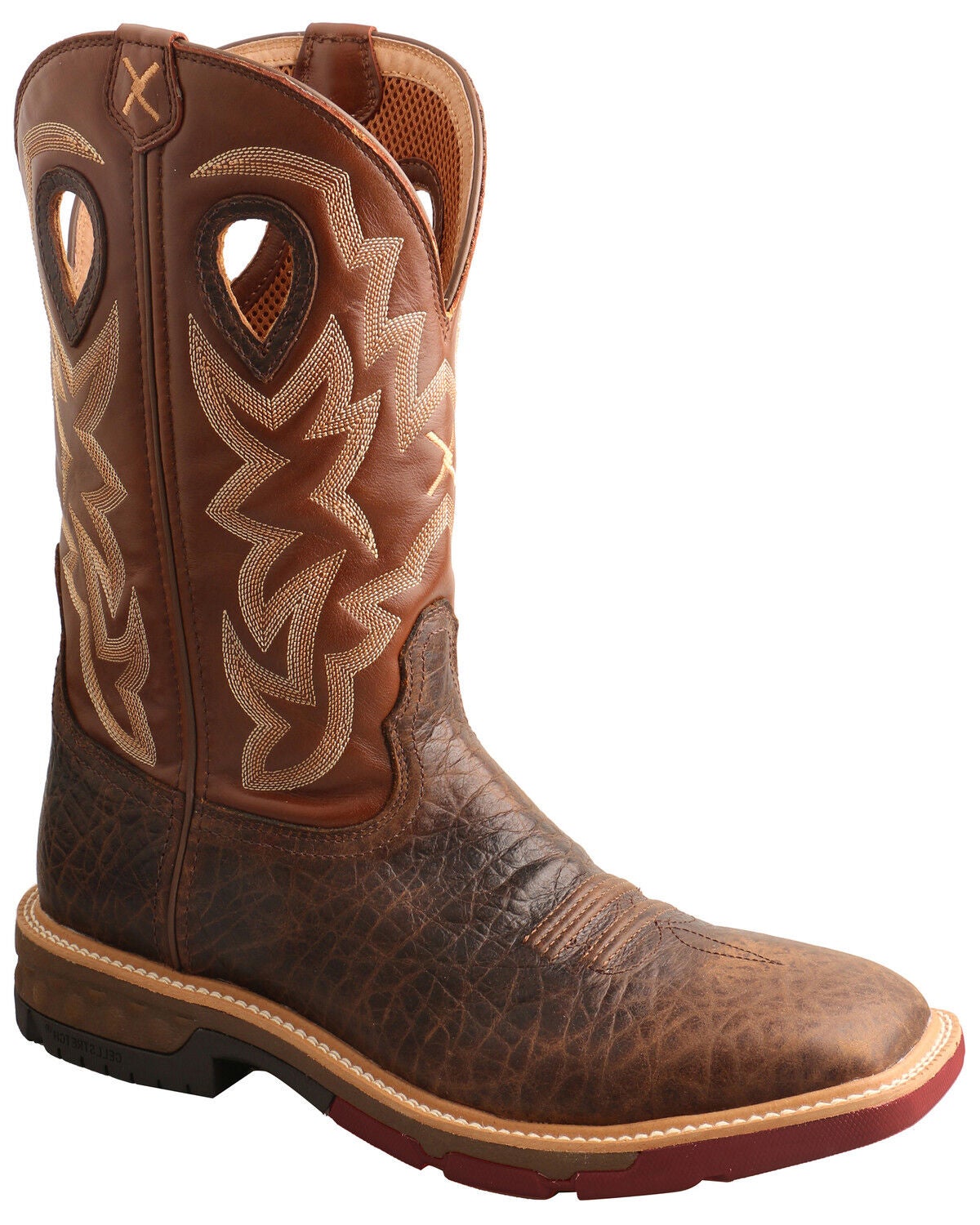Twisted X Men's Brown Western Work Boots - Soft Toe | Sheplers