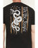 Image #4 - Howitzer Men's Don't Tread Short Sleeve Graphic T-Shirt, Black, hi-res