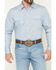 Image #3 - Gibson Trading Co Men's Campfire Solid Long Sleeve Snap Stretch Western Shirt, Blue, hi-res