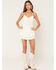 Image #1 - Cleo + Wolf Women's Embroidered Tank Top, Natural, hi-res
