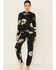 Image #2 - PJ Salvage Women's Stormy Monday Sweatpants, Charcoal, hi-res