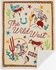 Image #1 - HiEnd Accents Western Adventure Campfire Sherpa Throw Blanket, Tan, hi-res