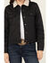 Image #3 - Shyanne Women's Oil Skinned Quilted Sherpa Trimmed Jacket, Navy, hi-res