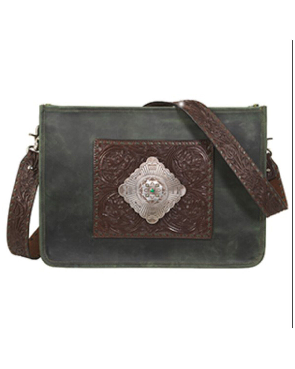 Image #1 - Angel Ranch Women's Crossbody Bag, Black, hi-res