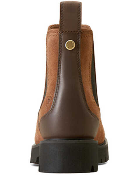 Image #3 - Ariat Women's Wexford Lug Waterproof Chelsea Boots - Round Toe , Brown, hi-res